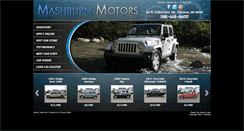 Desktop Screenshot of mashburnmotor.com